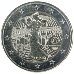2 Euro Frankreich 2023 - Olympische Spiele Paris 2024