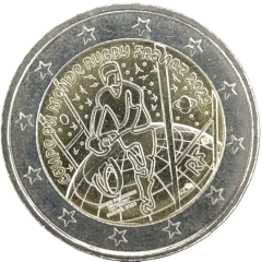 2 Euro Frankreich 2023 - Rugby-Weltmeisterschaft Frankreich 2023