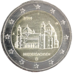 2 Euro Deutschland 2014 - Niedersachsen, St.-Michaelis-Kirche in Hildesheim