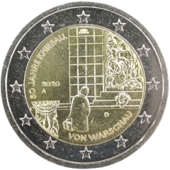 2 Euro Deutschland 2020 - 50. Jahrestag von Willy Brandts Kniefall von Warschau
