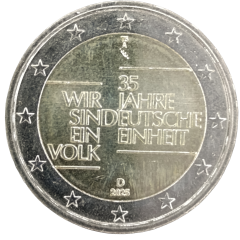 2 Euro Deutschland 2025 - 35 Jahre Deutsche Einheit