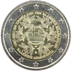 2 Euro Griechenland 2021 - 200. Jahrestag der Griechischen Revolution