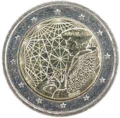 2 Euro Irland 2022 - 35. Jahrestag des Erasmus-Programms