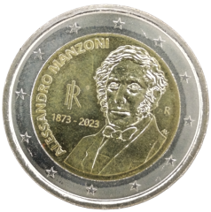 2 Euro Italien 2023 - 150. Todestag von Alessandro Manzoni