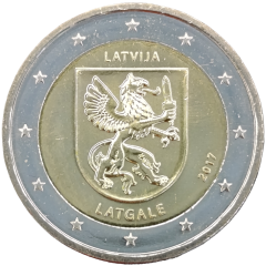 2 Euro Lettland 2017 - Latgale