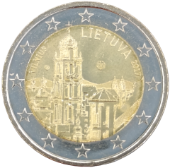 2 Euro Litauen 2017 - Hauptstadt der Kultur und Kunst