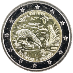 2 Euro Litauen 2021 - Zuvintas