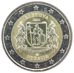 2 Euro Litauen 2021 - Dzukija