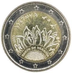 2 Euro Litauen 2023 - Gemeinsam mit der Ukraine
