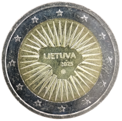 2 Euro Litauen 2025 - Verteidigung des litauischen Staates