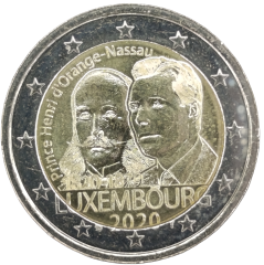 2 Euro Luxemburg 2020 - 200. Geburtstag von Prinz Heinrich