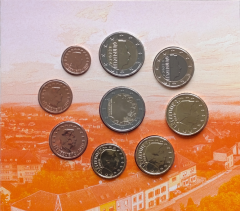 2 Euro Luxemburg 2023 - 25. Jahrestag der Aufnahme von Großherzog Henri in das IOC - Fotoversion im BU-Set