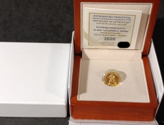 100 Euro Gold Griechenland 2020 - Gott Hermes - 3,89 gramm 999er Gold PP