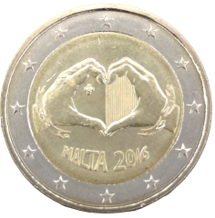 2 Euro Malta 2016 - Liebe