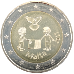 2 Euro Malta 2017 - Frieden