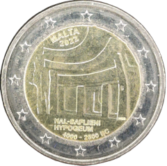 2 Euro Malta 2022 - Hal Saflieni Hypogeum