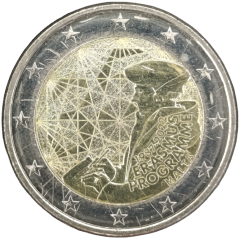 2 Euro Malta 2022 - 35. Jahrestag des Erasmus-Programms
