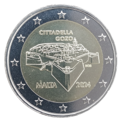 2 Euro Malta 2024 - Maltesische Festungsstädte
