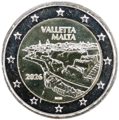 2 Euro Malta 2026 - Valletta