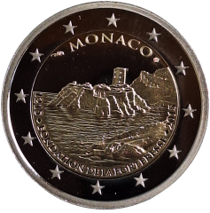 2 Euro Monaco 2015 - 800. Jahrestag des Baus der ersten Felsenburg
