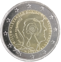 2 Euro Niederlande 2013 - 200 Jahre Königreich der Niederlande