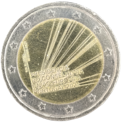 2 Euro Portugal 2021 - Portugiesische EU-Ratspräsidentschaft