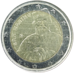 2 Euro San Marino 2007 - 200. Geburtstag von Giuseppe Garibaldi