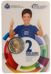 2 Euro San Marino 2012 - 10 Jahre Euro-Münzen und Euro-Banknoten