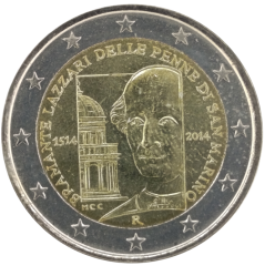 2 Euro San Marino 2014 - 500. Todestag von Donato Bramante