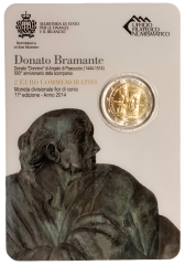2 Euro San Marino 2014 - 500. Todestag von Donato Bramante