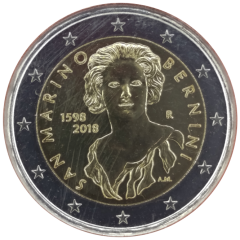 2 Euro San Marino 2018 - 420. Geburtstag von Gian Lorenzo Bernini