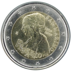 2 Euro San Marino 2020 - 500. Todestag von Raffaello Sanzio