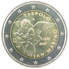 2 Euro San Marino 2020 - 250. Todestag von Giambattista Tiepolo