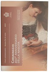 2 Euro San Marino 2021 - 450. Geburtstag von Caravaggio