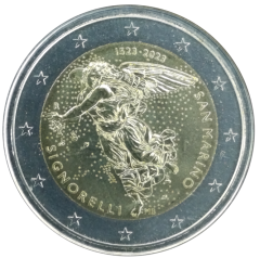 2 Euro San Marino 2023 - 500. Todestag von Luca Signorelli