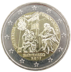 2 Euro Slowakei 2017 - 550. Jahrestag der Universität Istropolitana