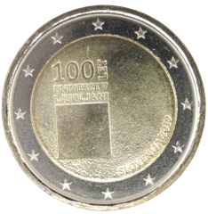2 Euro Slowenien 2019 - 100. Jahrestag der Universität Ljubljana