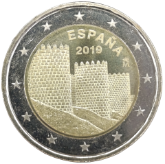 2 Euro Spanien 2019 - Avila