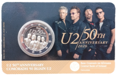 2 Euro Irland 2026 - 50 Jahre U2