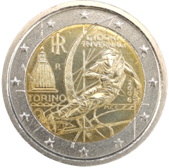 2 Euro Italien 2006 - Olympische Winterspiele in Turin
