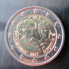 2 Euro Belgien 2011 Sondermünze Frauenwahlrecht