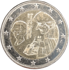 2 Euro Niederlande 2011 - 500. Jahrestag der Veröffentlichung von Erasmus Laus Stultitiae