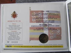 2 Euro Vatikan Sondermünze 2006 im originalen Numisbrief UFN-Ausgabe