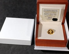 100 Euro Gold Griechenland 2022 - Gott Ares - 3,89 gramm 999er Gold PP