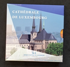 2,5 Euro Luxemburg 2023 - Folder - Kathedrale von Luxemburg