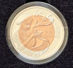 25 Euro Luxemburg 2023 - Helden der Pandemie