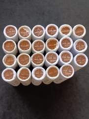 23 x 1 Cent Rollen Griechenland 2002-2024