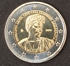 2 Euro Griechenland 2024 - 150. Geburtstag von Penelope Delta