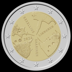 2 Euro Finnland 2024 - Architektur Finnlands