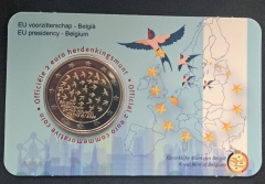 2 Euro Belgien 2024 - EU-Ratspräsidentschaft - COINCARD MEINER WAHL WL ODER FL